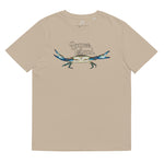 DTI James Island Big Blue Crab Unisex organic cotton t-shirt