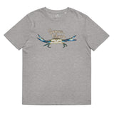 DTI James Island Big Blue Crab Unisex organic cotton t-shirt