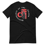 DTI Red White & Black 2 Unisex t-shirt