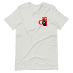 DTI Red White & Black 2 Unisex t-shirt