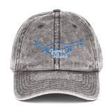 DTI James Island Crab Embroidered Vintage Cotton Twill Cap