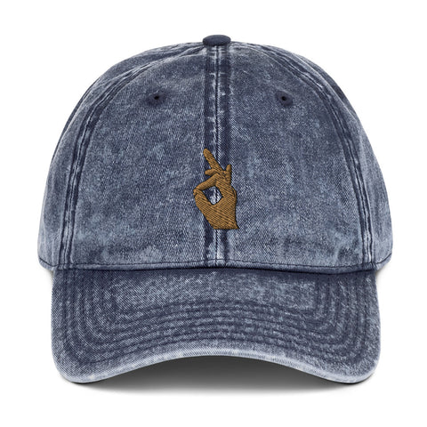 Descendants of The Island Classic Embroidered Vintage Cotton Twill Cap