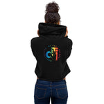 Descendants of The Island Rainbow Logo Crop Hoodie