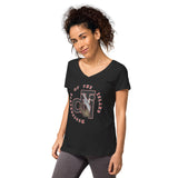 Descendants of the Island STVS Logo Women’s fitted v-neck t-shirt