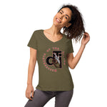 Descendants of the Island STVS Logo Women’s fitted v-neck t-shirt