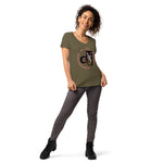 Descendants of the Island STVS Logo Women’s fitted v-neck t-shirt