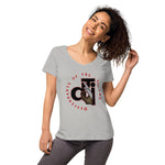 Descendants of the Island STVS Logo Women’s fitted v-neck t-shirt