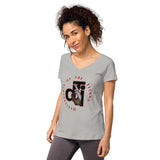 Descendants of the Island STVS Logo Women’s fitted v-neck t-shirt