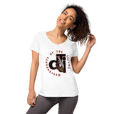 Descendants of the Island STVS Logo Women’s fitted v-neck t-shirt