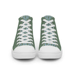 Descendants of the Island Olive Women’s high top canvas shoes