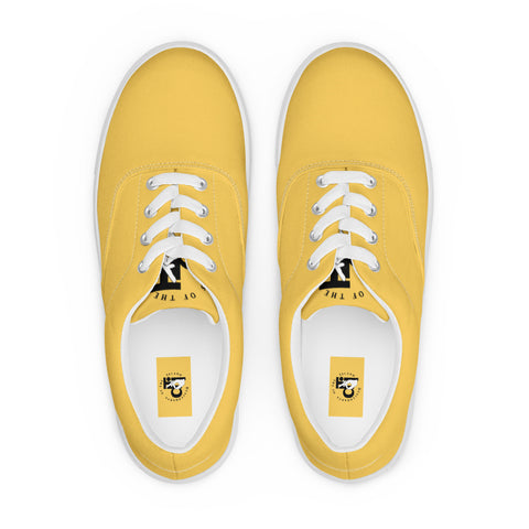 Descendants of the Island Sunshine Women’s lace-up canvas shoes