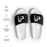 dti Black and White Hand logo Women's slides