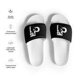 dti Black and White Hand logo Women's slides