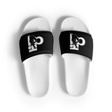 dti Black and White Hand logo Women's slides